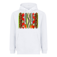 White race brushstrokes Heavyweight Hoodie - AdoDesignShop