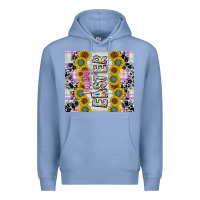 Colony Blue happy easter Premium Hoodie - CowhideDigitalArt