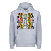 Heather Grey happy easter Premium Hoodie - CowhideDigitalArt