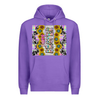 Purple happy easter Premium Hoodie - CowhideDigitalArt