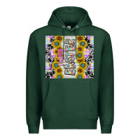 Sports Green happy easter Premium Hoodie - CowhideDigitalArt