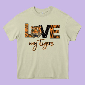 My Tigers Heavy Core Tee Designed By Bettercallsaul