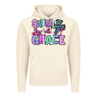 Vintage Artic Easter Day Saved by his grace Vintage Hoodie - OliviaCreatesArt