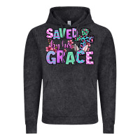 Vintage Black Easter Day Saved by his grace Vintage Hoodie - OliviaCreatesArt