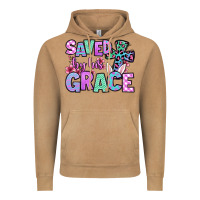 Vintage Camel Easter Day Saved by his grace Vintage Hoodie - OliviaCreatesArt