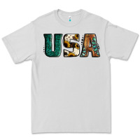 Dove Grey usa basic bold font western Premium Tee - Jasminsmagicworld