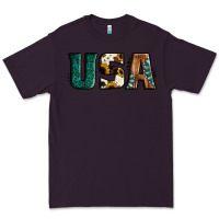 Plum usa basic bold font western Premium Tee - Jasminsmagicworld