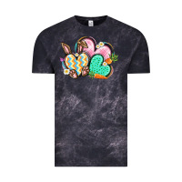 Cloud Black Easter heart Easter Day Vintage Tee - CowGirlArtShop