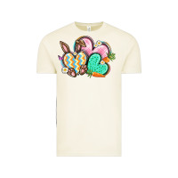 Vintage Arctic Easter heart Easter Day Vintage Tee - CowGirlArtShop