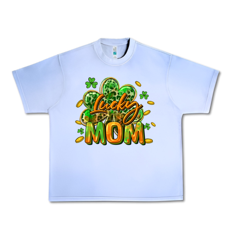 Lucky Mom  St. Patrick's Day Urban Heavy Tee by CowGirlArtShop | Teevron