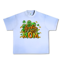 Grape Ice Lucky Mom  St. Patrick's Day Urban Heavy Tee - CowGirlArtShop