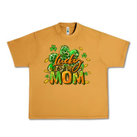 Peanut Butter Lucky Mom  St. Patrick's Day Urban Heavy Tee - CowGirlArtShop