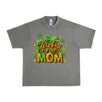 Tornado Lucky Mom  St. Patrick's Day Urban Heavy Tee - CowGirlArtShop