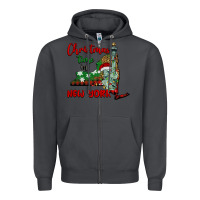 Smoke christmas time in new york Zipper Hoodie - BarkalooDesign