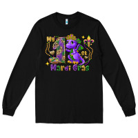 Black Dragon my first Mardi Gras Long Sleeve Tee - FaDigitalArtStudio
