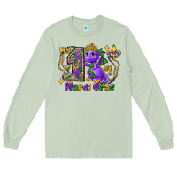 Matcha Dragon my first Mardi Gras Long Sleeve Tee - FaDigitalArtStudio