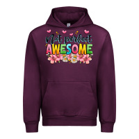 Mauve Wine not perfect awesome Urban Hoodie - JahusDesignShop