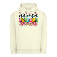 Pigment Pistachio not perfect awesome Urban Hoodie - JahusDesignShop