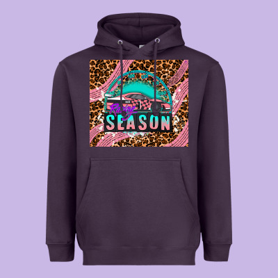 Pink Racing Car Heavyweight Hoodie Designed By Adodesignshop