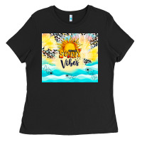 Black sunny vibes Ladies Tee - TumblerDesignByShophia