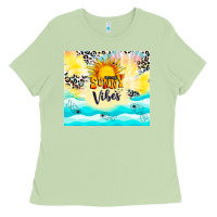 Matcha sunny vibes Ladies Tee - TumblerDesignByShophia