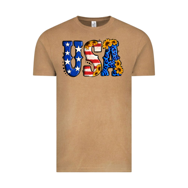 Usa Western Font Vintage Tee by Jasminsmagicworld | Teevron