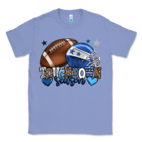 Colony Blue Touchdown season American Football blue team color Classic Tee - HowdyJamesFarm