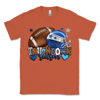 Copper Touchdown season American Football blue team color Classic Tee - HowdyJamesFarm
