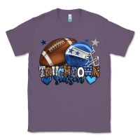 Lavender Touchdown season American Football blue team color Classic Tee - HowdyJamesFarm