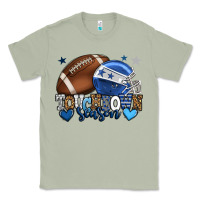 Matcha Touchdown season American Football blue team color Classic Tee - HowdyJamesFarm