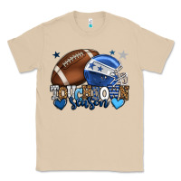 Mushroom Touchdown season American Football blue team color Classic Tee - HowdyJamesFarm