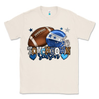 Natural Touchdown season American Football blue team color Classic Tee - HowdyJamesFarm