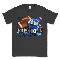 Smoke Touchdown season American Football blue team color Classic Tee - HowdyJamesFarm