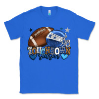 True Royal Touchdown season American Football blue team color Classic Tee - HowdyJamesFarm