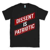 Black DISSENT IS PATRIOTIC Political Meme Raglan Baseball Tee Classic Tee - maiPhamDesign