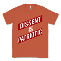 Copper DISSENT IS PATRIOTIC Political Meme Raglan Baseball Tee Classic Tee - maiPhamDesign