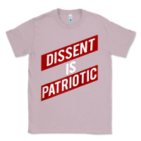 Lilac DISSENT IS PATRIOTIC Political Meme Raglan Baseball Tee Classic Tee - maiPhamDesign