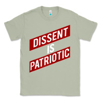 Matcha DISSENT IS PATRIOTIC Political Meme Raglan Baseball Tee Classic Tee - maiPhamDesign
