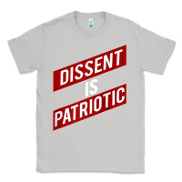 Moon Dust DISSENT IS PATRIOTIC Political Meme Raglan Baseball Tee Classic Tee - maiPhamDesign