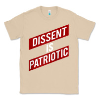 Mushroom DISSENT IS PATRIOTIC Political Meme Raglan Baseball Tee Classic Tee - maiPhamDesign