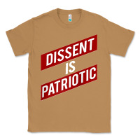 Toasted Coconut DISSENT IS PATRIOTIC Political Meme Raglan Baseball Tee Classic Tee - maiPhamDesign