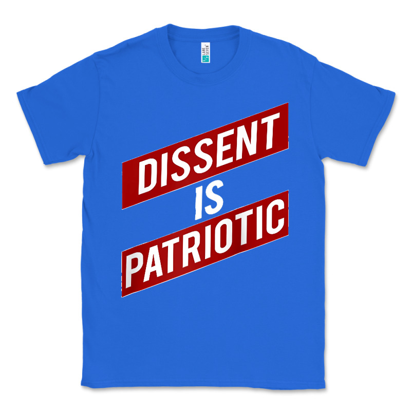Dissent Is Patriotic Political Meme Raglan Baseball Tee Classic Tee by maiPhamDesign | Teevron