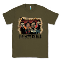 Army Green the boys of fall leopard pattern bleached halloween murder t shirt Classic Tee - maiPhamDesign