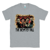 Heather Grey the boys of fall leopard pattern bleached halloween murder t shirt Classic Tee - maiPhamDesign