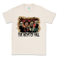Natural the boys of fall leopard pattern bleached halloween murder t shirt Classic Tee - maiPhamDesign