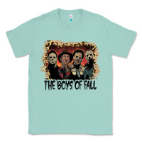 Seafoam the boys of fall leopard pattern bleached halloween murder t shirt Classic Tee - maiPhamDesign