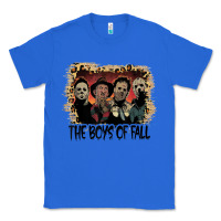 True Royal the boys of fall leopard pattern bleached halloween murder t shirt Classic Tee - maiPhamDesign