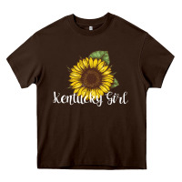 Chocolate Brown Kentucky Girl Heavy Core Tee - Bettercallsaul
