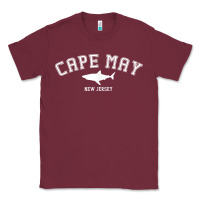 Burgundy cape may new jersey shark travel gift t shirt t shirt Classic Tee - maiPhamDesign