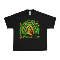Black St. Patrick's Day rainbow Urban Heavy Tee - HowdyJamesFarm